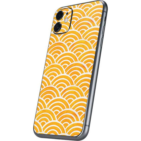 Cat Coq Japanese Wave iPhone 11 Skin